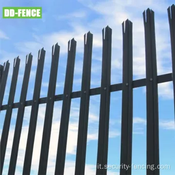 D tipo Palisade Fencing Security Palisade Metal Fence